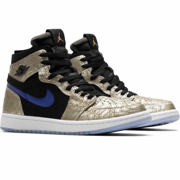 Nike AIR JORDAN High Zoom Air DQ0659-700 Gold Laser Shoes Men's 13